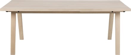Giga Living Eettafel Annie - Rechthoek Naturel - 200x95x74,6cm