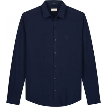 Dstrezzed Overhemd Kirk Donkerblauw - Maat L - Heren - Overhemden Casual