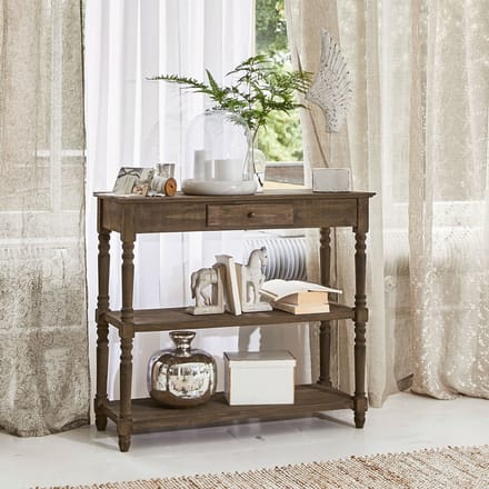 LOBERON Sidetable Roubaix bruin