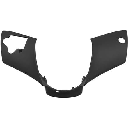 Couvre carénage guidon noir mat pour scooter Piaggio 50 ZIP 2000 à 2020 Neuf