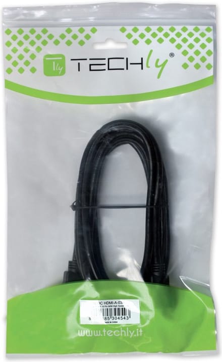 Techly ICOC-HDMI-4-EXT075 HDMI kabel 7,5 m HDMI Type A (Standaard) Zwart