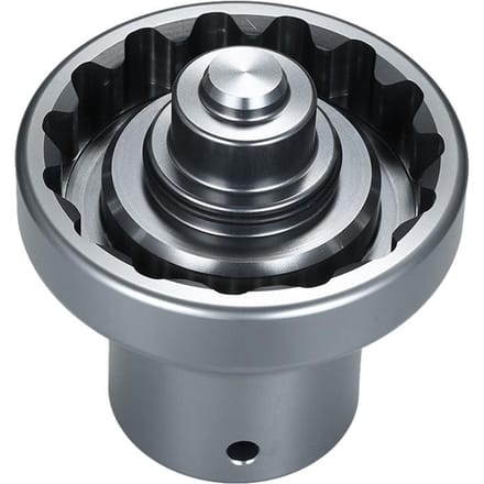 Center Lock wielmoer dopsleutel geschikt voor Porsche 991 Cayman Panamera 3/4 Drive zwart
