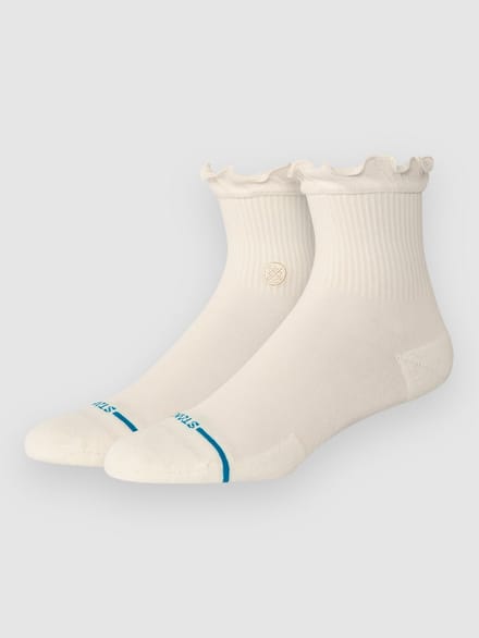 Stance Ruffle Icon Quarter Sokken wit