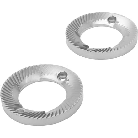 2 stuks 60 MM Platte Maalschijven Roestvrij Staal Platte Koffiemolen Schijven voor Koffiemolen Accessoire white
