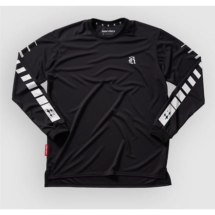 Loose Riders Shutter Long Sleeve Jersey zwart