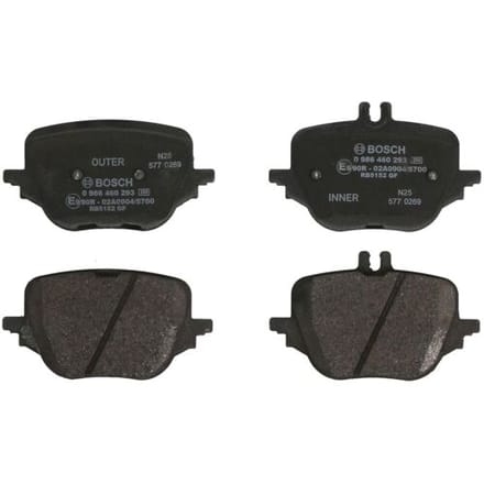 Remblokset BOSCH 0 986 460 293