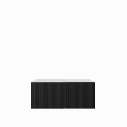TV-kast Mio 1x100 cm (wit + zwart)