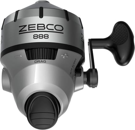 Spincast molen - Viswerper - Vissen op groot wild - Geen warboel ontwerp - Maat 80 - Zilver