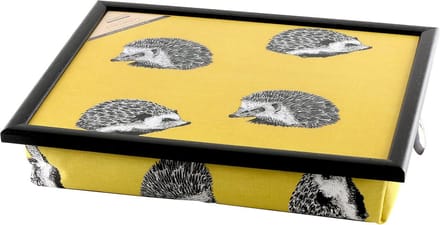 Knietablet met kussen dienblad voor laptop - Egelmotief