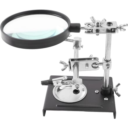 Vergrootglas Soldeerstation Desktop Lassen Reparatie met Hulpklemstandaard voor PCB Mobiel