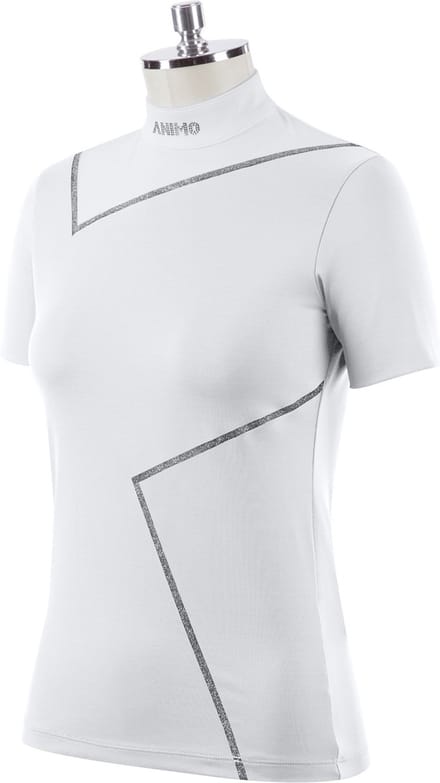 Animo Boom Dames Polo Wedstrijd L Wit