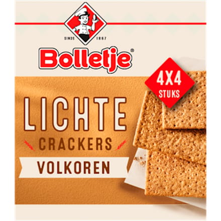 Lichte crackers volkoren