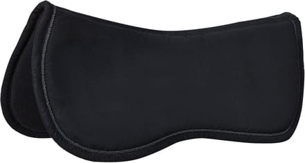 Imperial Riding - Zadelonderlegger - Half Pad - Suede - Zwart