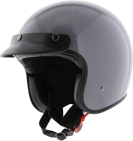 Vito Grande (grote maat) jethelm nardo grijs XXL - Motorhelm Scooterhelm