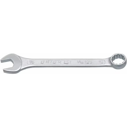 UNIOR Ringsleutel kort 12mm - Chroom-Vanadium Staal