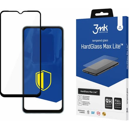 Versterkt gehard glas 3MK Samsung Galaxy A23 4G HardGlass Max Lite™