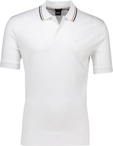 Hugo Boss polo lange mouw wit