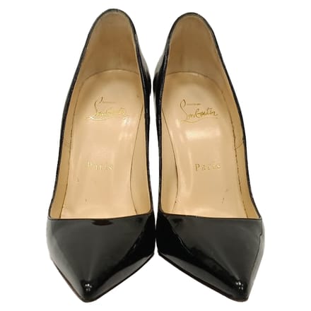 Christian Louboutin So Kate Pumps in Zwart Patentleer