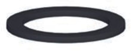 DALLMER vlakke afdichting, rubber, 1 1/4", 090065