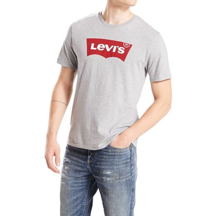 Levi's Heren T-Shirt in Grijs