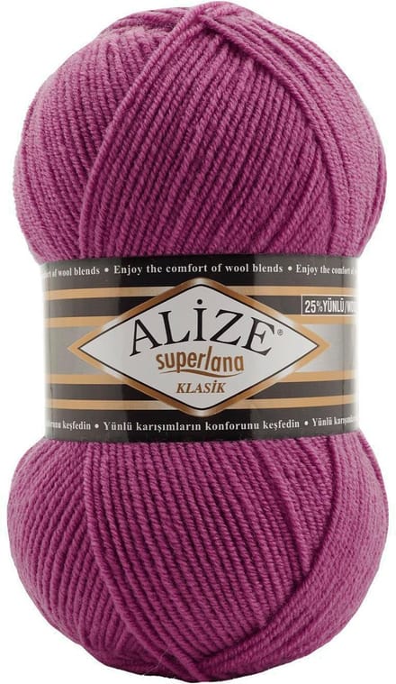 Alize Superlana Klasik 286 Pakket 5 Bollen 500 Gram