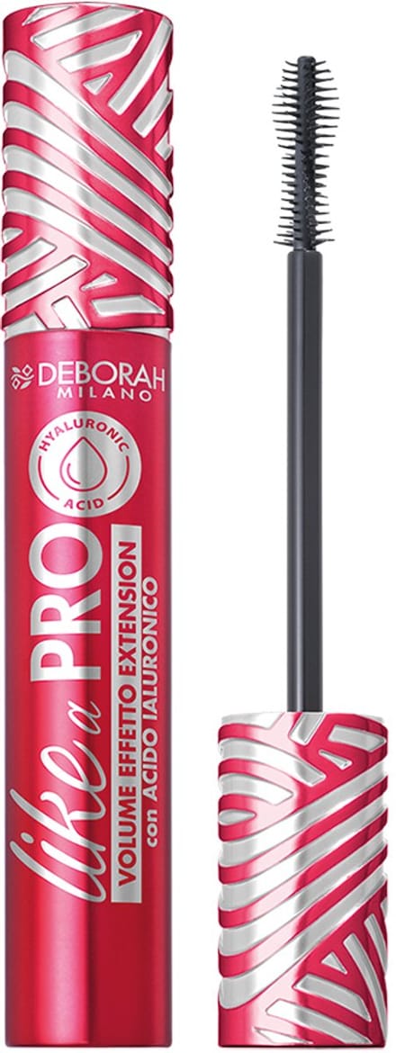 Deborah Milano Like A Pro with Hyaluronic Acid Mascara Black