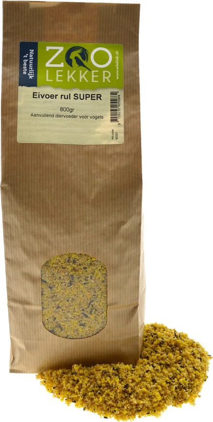 Zoolekker Eivoer rul SUPER 800 gram