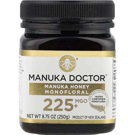Manuka Doctor, Manuka Honing Monofloraal, MGO 225+, 248 g (250 gram)