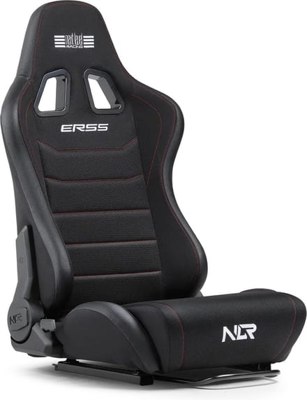 Next Level Racing - ERS5 Elite Racing Stoel - Verstelbare Rugleuning - PU Leer & Suede - Zwart