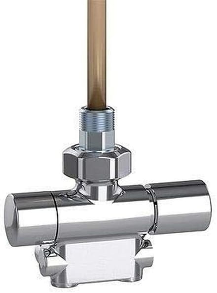 Verchroomde Eengreeps Thermostatische Radiatorkraan
