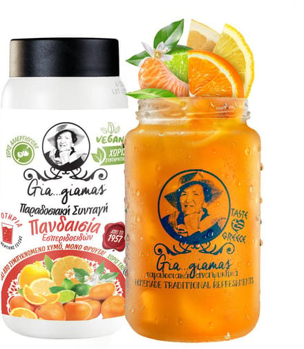 Gia giamas - Citrus twist 450ml - 100% Grieks fruit sap