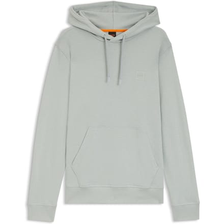 Boss Heren Wetalk Pullover Hoodie (Zilver)