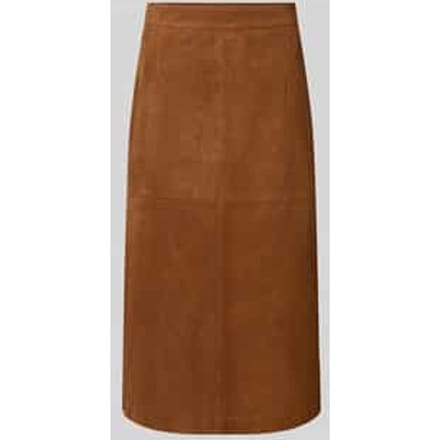 Midirok in leerlook model 'Marmo'