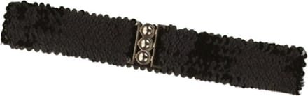 Rubie's Riem Met Pailletten Dames 60 Cm Zwart
