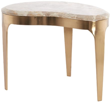 Light & Living Bijzettafel Giulio - Bruin - Ø51x36cm - Modern