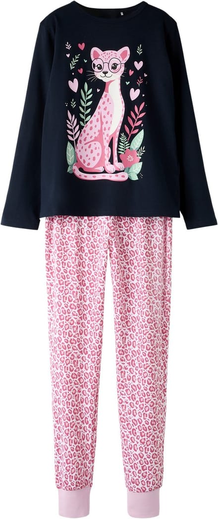 NAME IT - NKFNIGHTSET LS ANIMAL - Meisjes - Pyjamaset