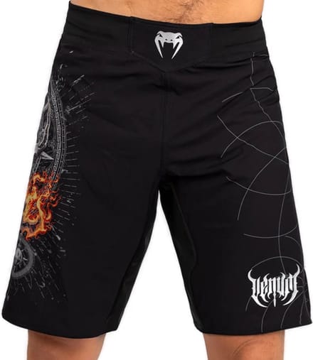 Venum Gladiator 5.0 Fight Shorts Zwart Zilver - XS - Jeans Maat 28