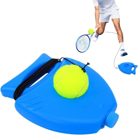 Tennis Rebounder - Trainingsbal Springbal - Tennis Oefenen - Verzwaarde Basis - 22 x 18 x 5 cm - Niet gespecificeerd