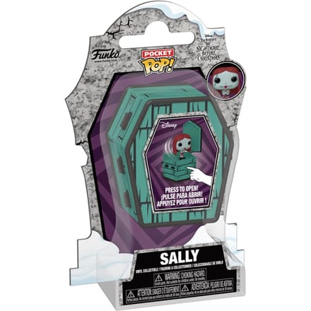 Funko The Nightmare Before Christmas Coffin Pocket POP! Vinyl Figure Sally Sewing 6 cm Mini-Figuur