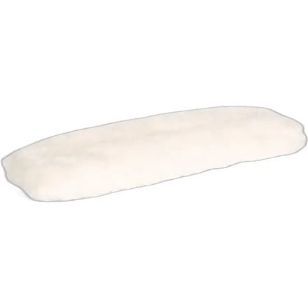 Harrys Horse Neusriemonderlegger Lamsvel - Wit
