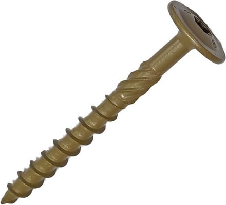 Woodies - Ultimate Shield Oudoor Schroeven - Torx 40 Tellerkop - 8 x 100mm/60 - Deeldraad (50 stuks)