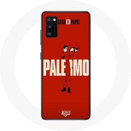 Samsung Galaxy A41 hoesje La casa de papel Palermo tekening