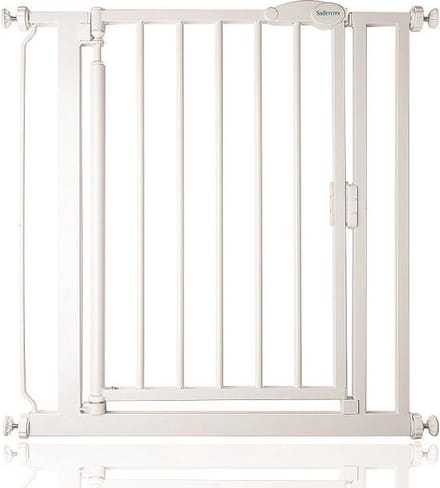 Safetots Self Closing Klemhek, Traphekje, 61cm - 66,5cm, Wit