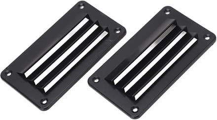 Ventilatierooster voor Camper en Boot - Stijlvol 2-delig ABS Rooster