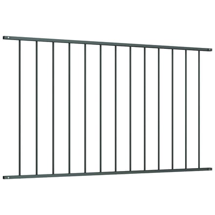 Panneau de clôture Woerden Acier thermolaqué 1,7 x 1 m Gris anthracite