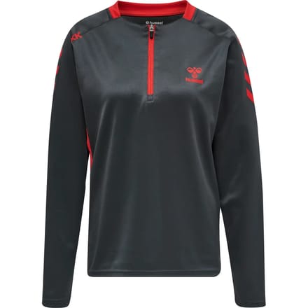 Dames sweatshirt met 1/2 rits Hummel hmlaction