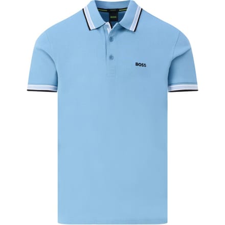 Hugo Boss poloshirt korte mouw blauw