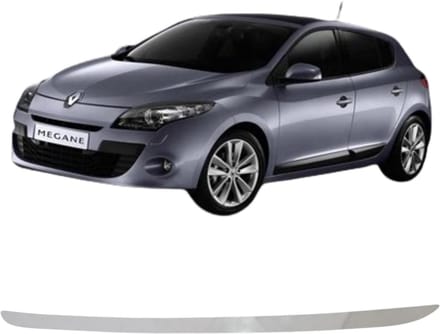 Achterklep randafwerking roestvrij staal chroom Renault Megane 3 HB 2010-2015