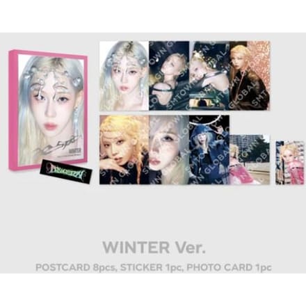 POSTKAART aespa Armageddon The Mystery Circle POP-UP MD Winter