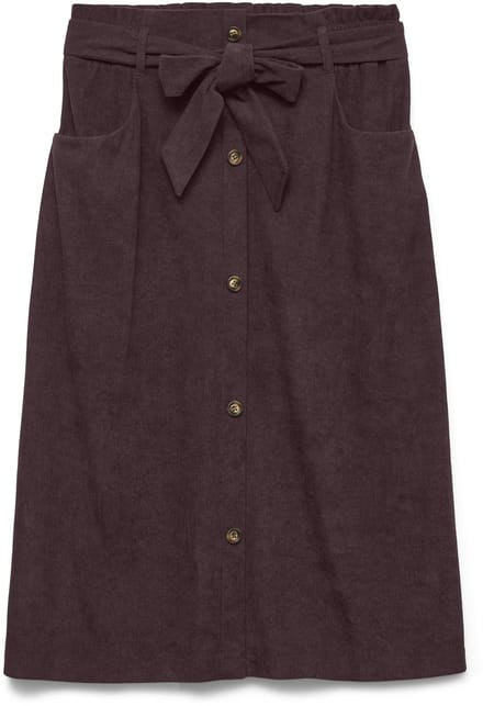 Vero Moda Rok VMVILJA Corduroy High waist Midi-rok